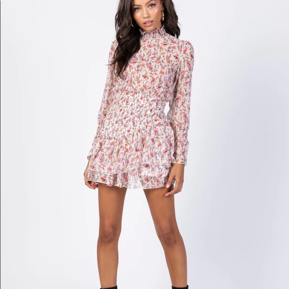 Guetta princess Polly long sleeve mini dress NWOT